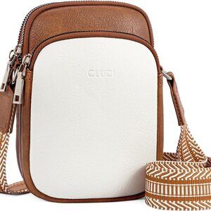 Small Crossbody Bags for Women PU Leather Cell Phone Purse Wallet with Adjustabl